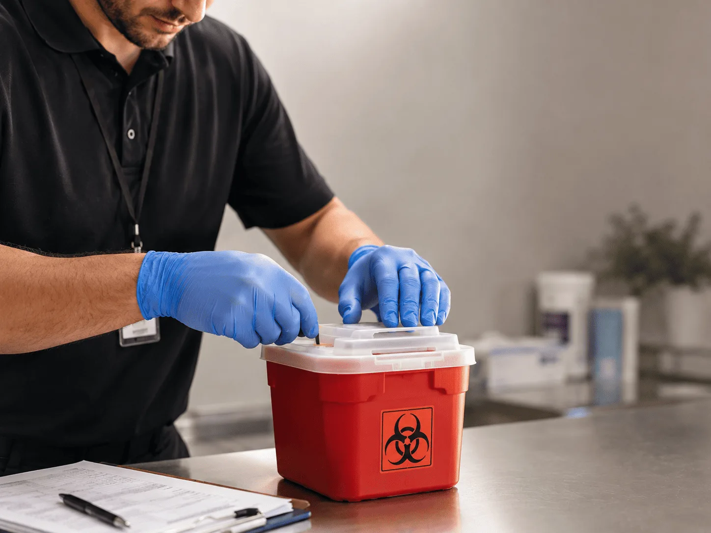 Why choose Sharps Waste Disposal in Mccutchenville, OH